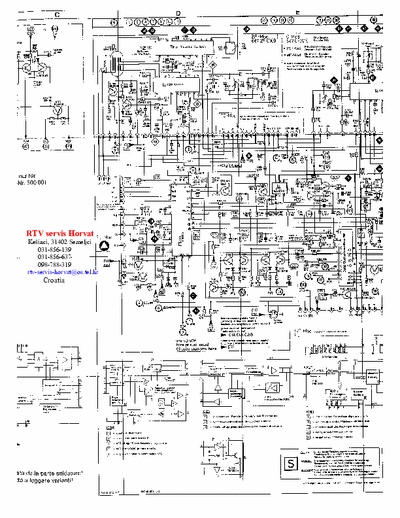 METZ  shematy TV pdf.